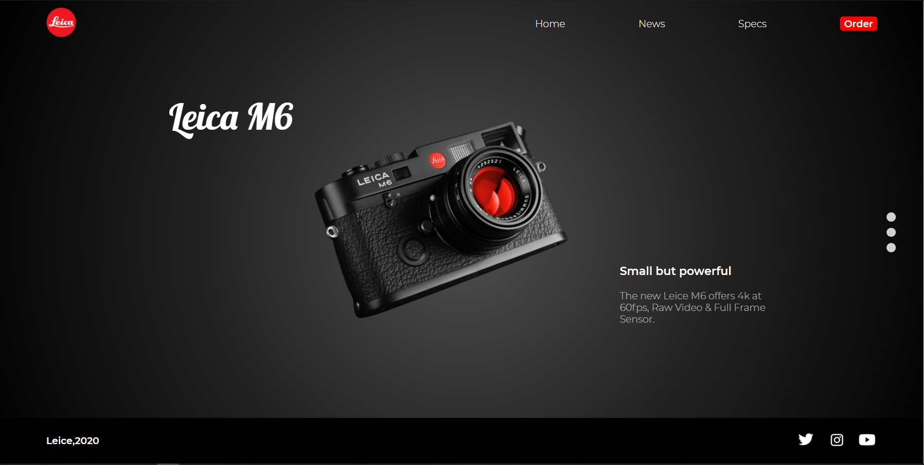 Leica Practice Website